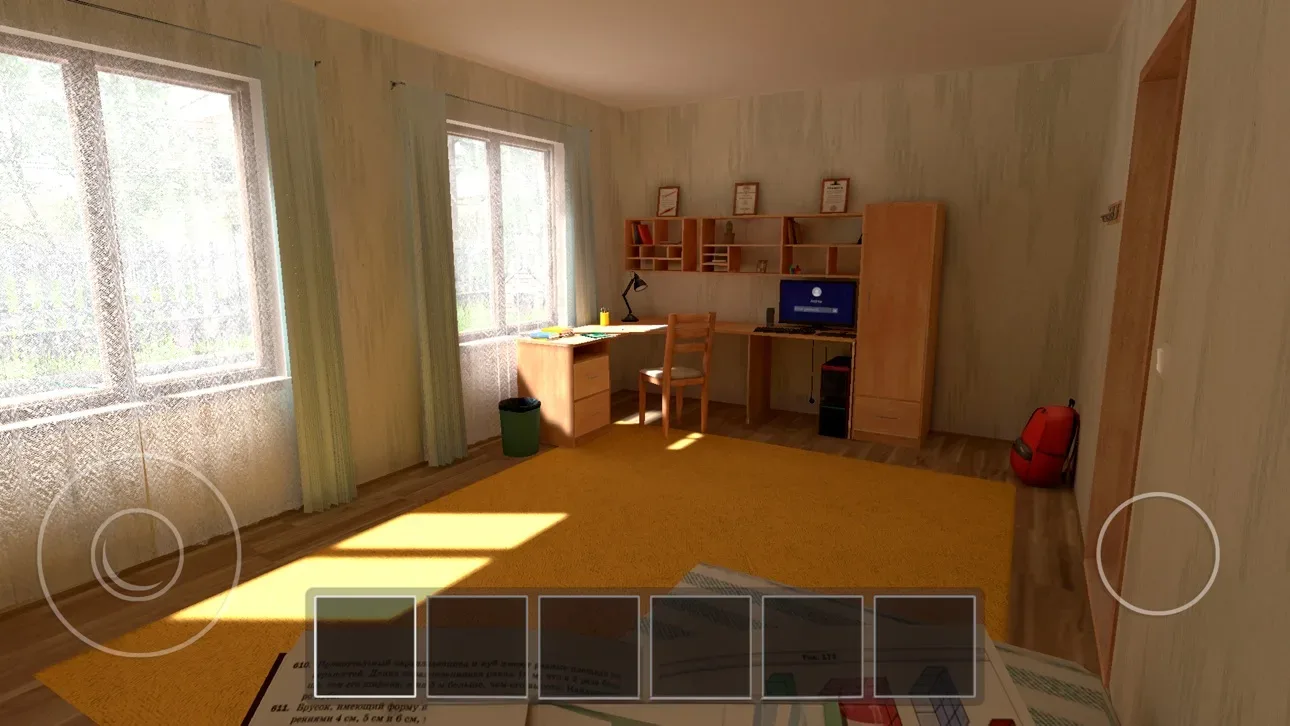 SchoolBoy Runaway — игровой процесс в деревне