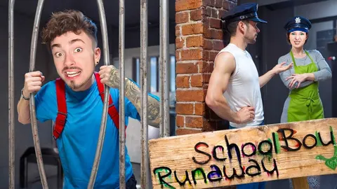 СБЕГАЮ ИЗ ТЮРЬМЫ ЗЛЫХ РОДИТЕЛЕЙ В SCHOOLBOY RUNAWAY В МАЙНКРАФТ! — видео